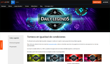 Partypoker torneos de poker