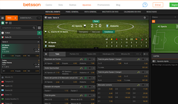 betsson apuestas de futbol en vivo