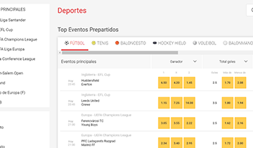 deportes disponibles en circus apuestas