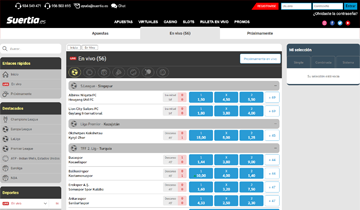 suertia apuestas deportivas en vivo