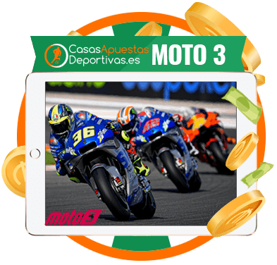 Apuestas en línea en carreras de moto 3