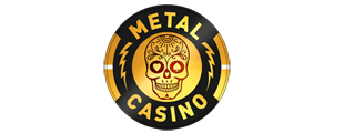 metal casino logo