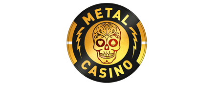 metal casino logo big