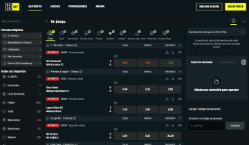 DAZN BET en directo
