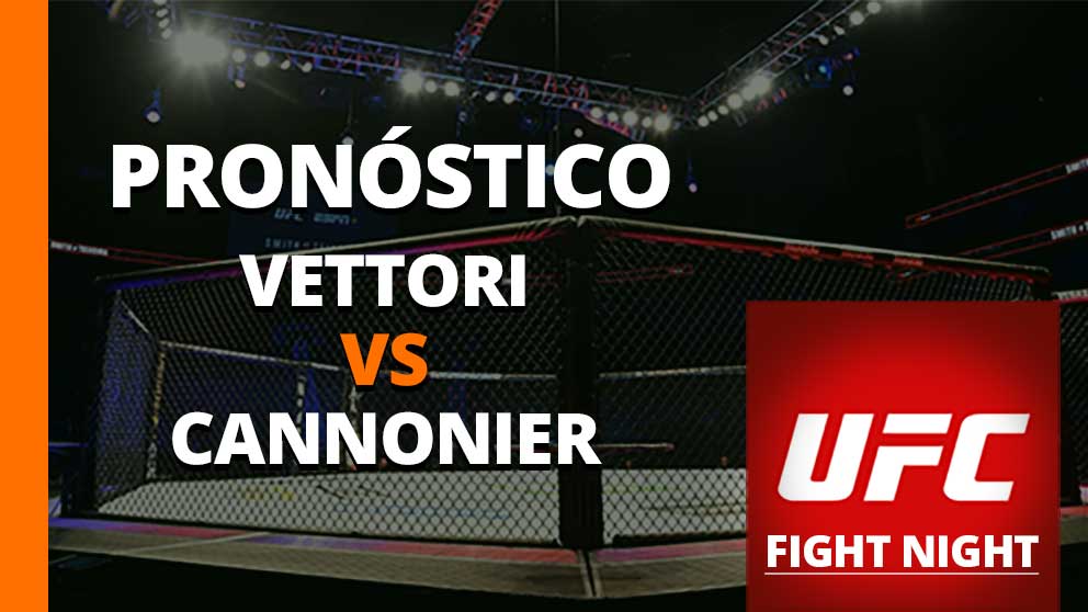 pronóstico vettori vs cannonier UFC 18 de junio 2023