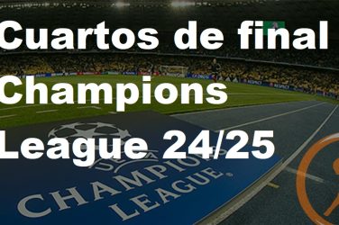 Cuartos de final champions league 24/25
